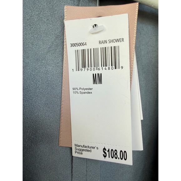 Philosophy Republic Clothing Rain Shower Blue Faux Suede Zip Jacket NWT Med - Picture 3 of 6